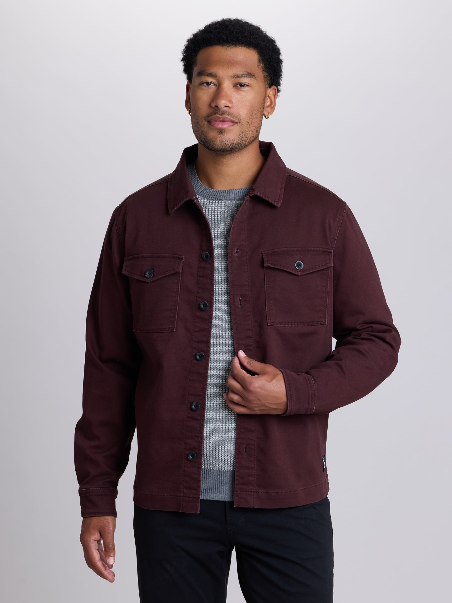 Lounge Twill Shirt Jacket