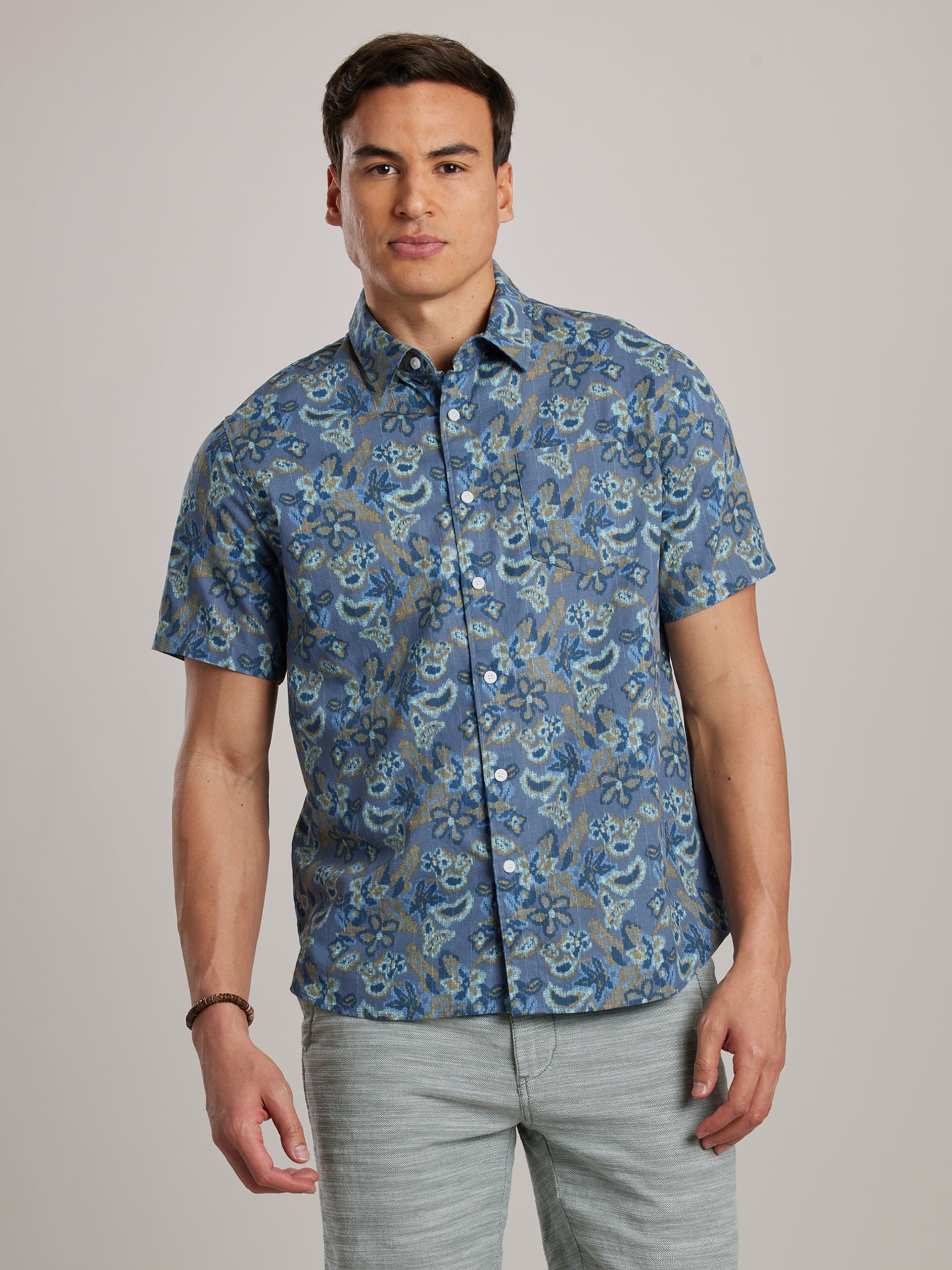 Promenade Short Sleeve Button-Up Shirt view15