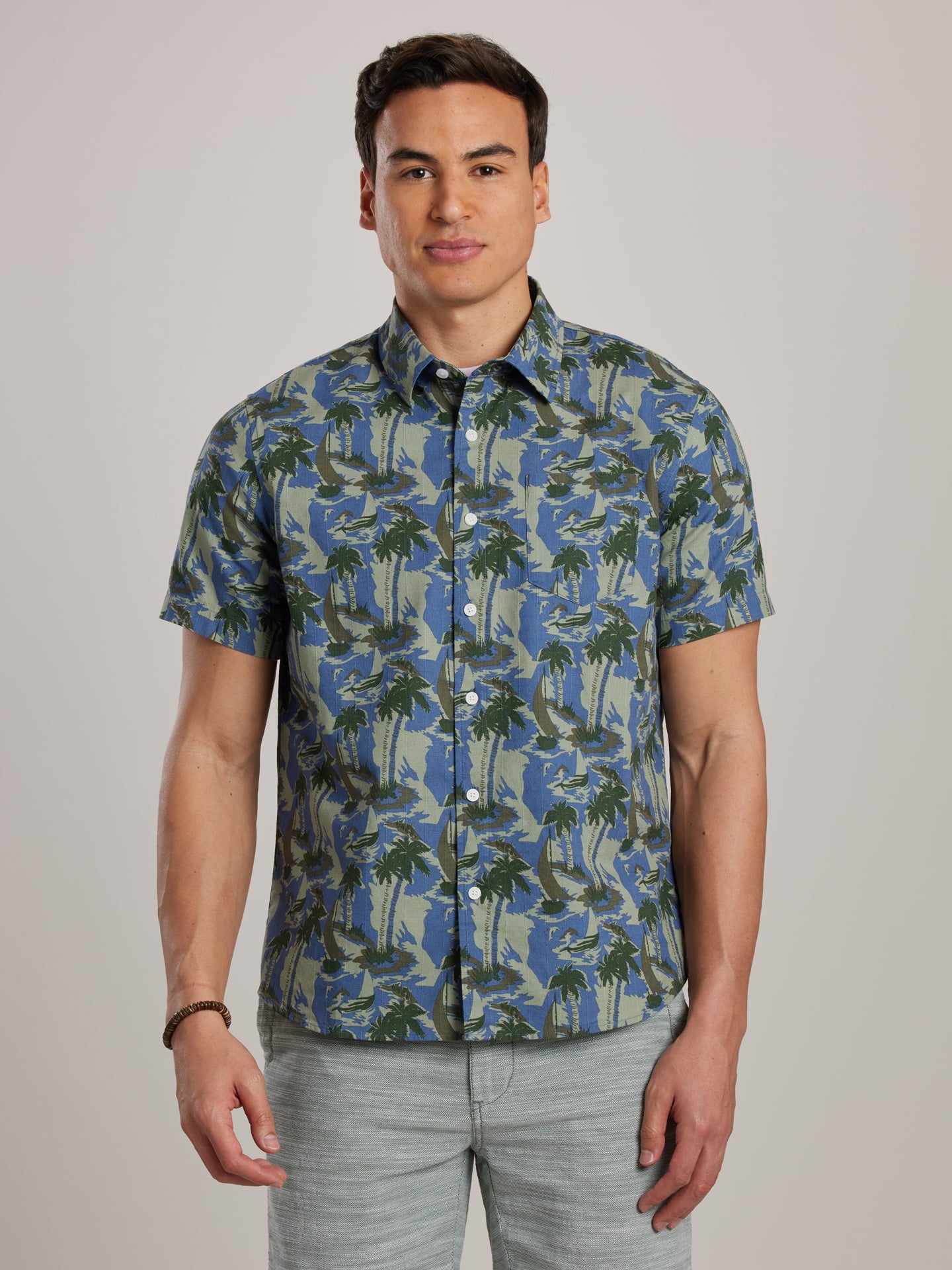 Promenade Short Sleeve Button-Up Shirt view13