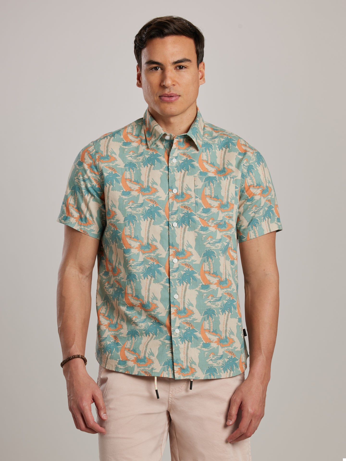 Promenade Short Sleeve Button-Up Shirt view10
