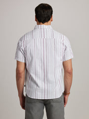 Valencia Seersucker Button-Up Shirt view9