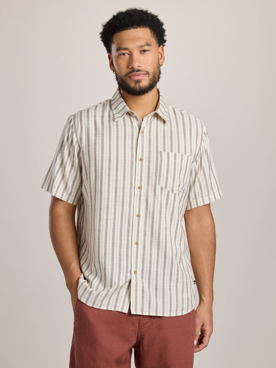 View Venice Lightweight Short Sleeve Shirt L Powder