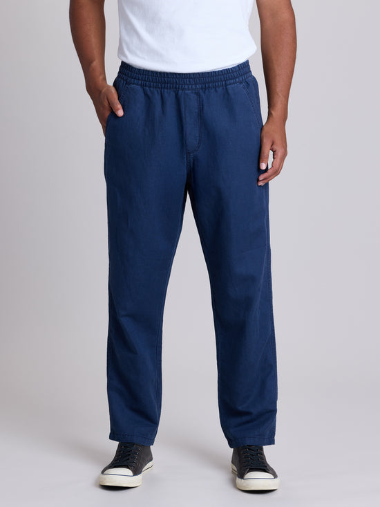 View Pacifica Pull-On Pant L Deep Blue