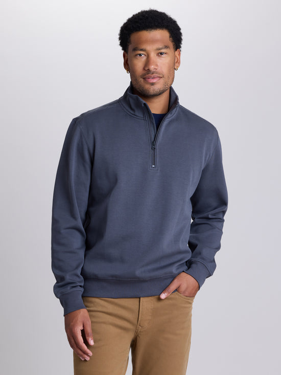 View Palmer Scuba Mock Neck Pullover S Forged