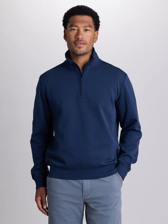 View Palmer Scuba Mock Neck Pullover S Starry