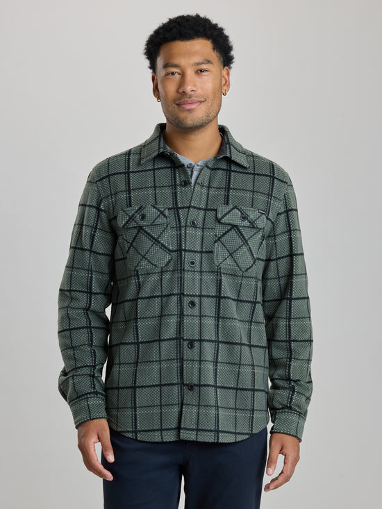 View Cascade Microfleece Shirt L Fog
