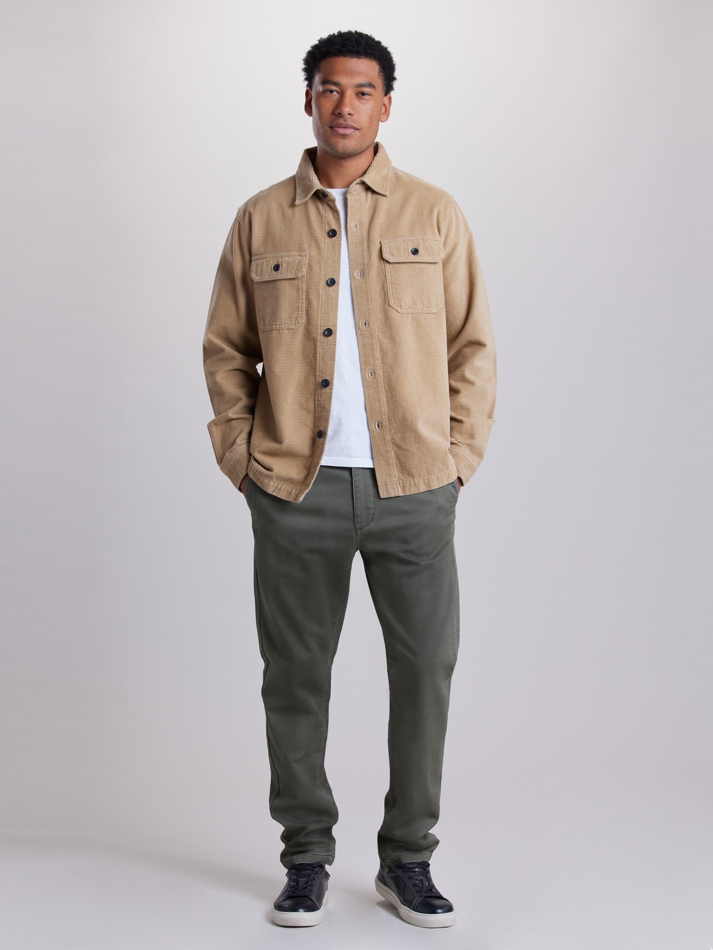 Maddox Corduroy Shirt Jacket | UNION