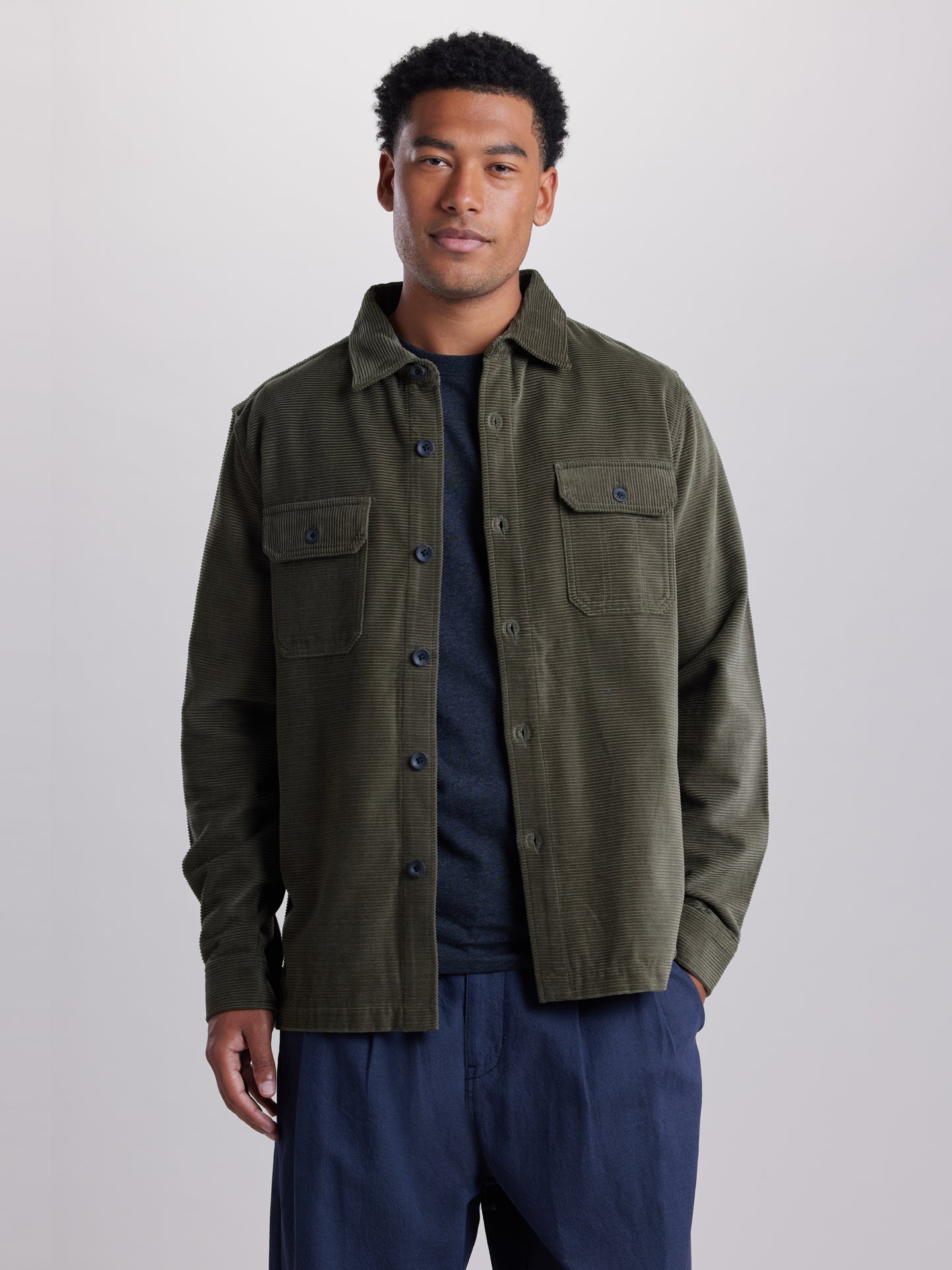 Maddox Corduroy Shirt Jacket | UNION